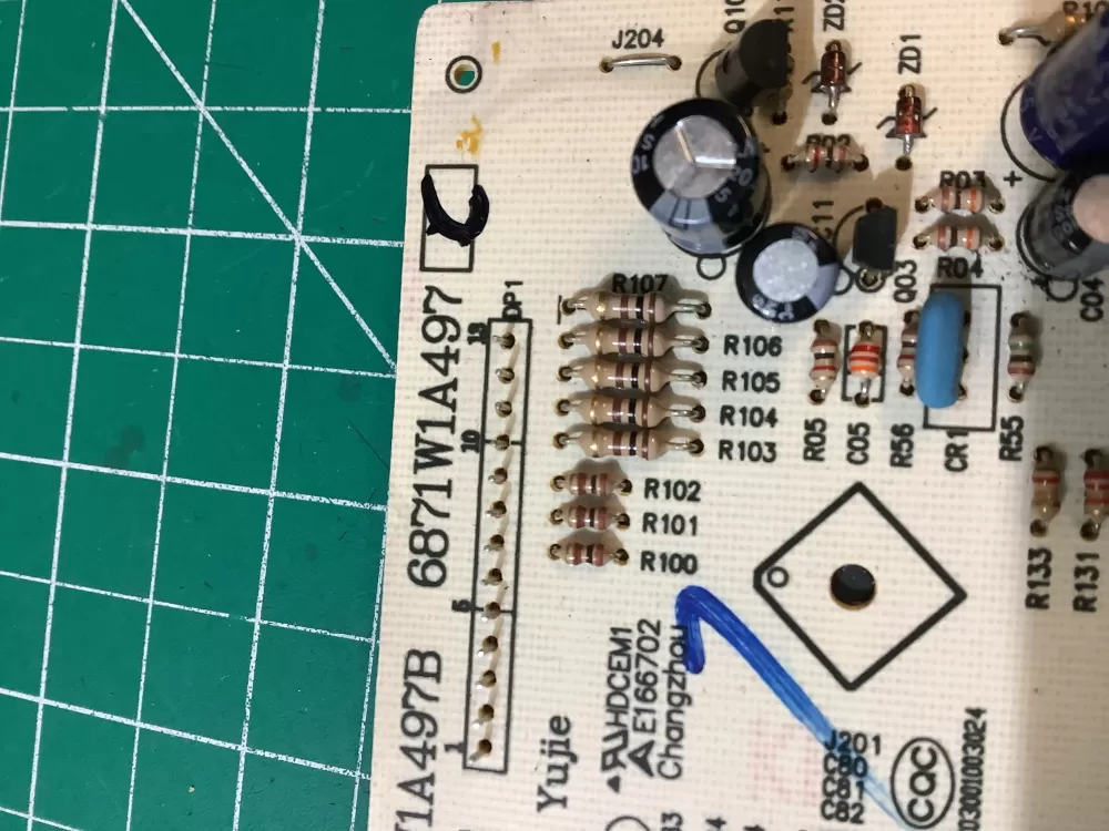Kenmore  LG 6871W1A497C Microwave Control Board Corecentric For