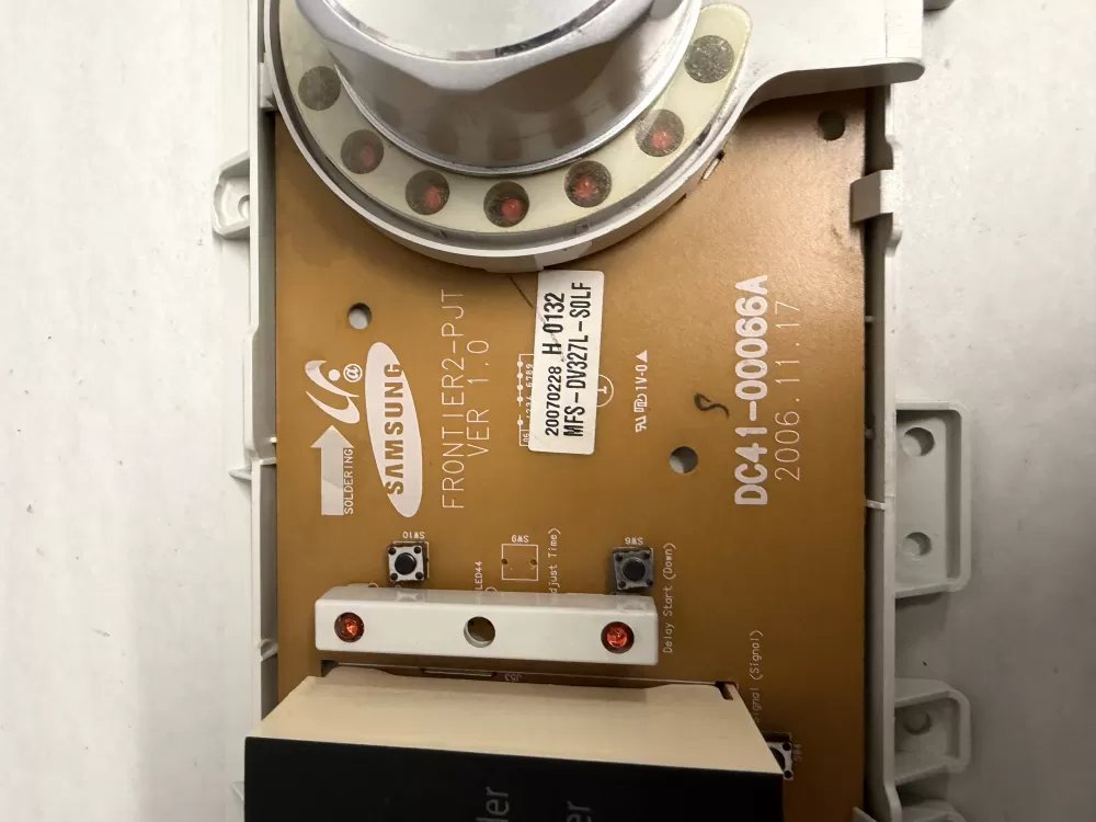 Samsung DC41-00066A Washer Control Board AZ211394 | KMV160