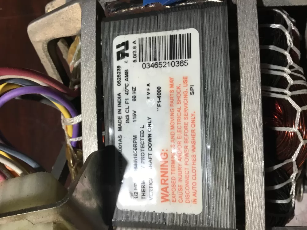 GE Clutchless Motor WH20X10019 AZ80892 | Sl153