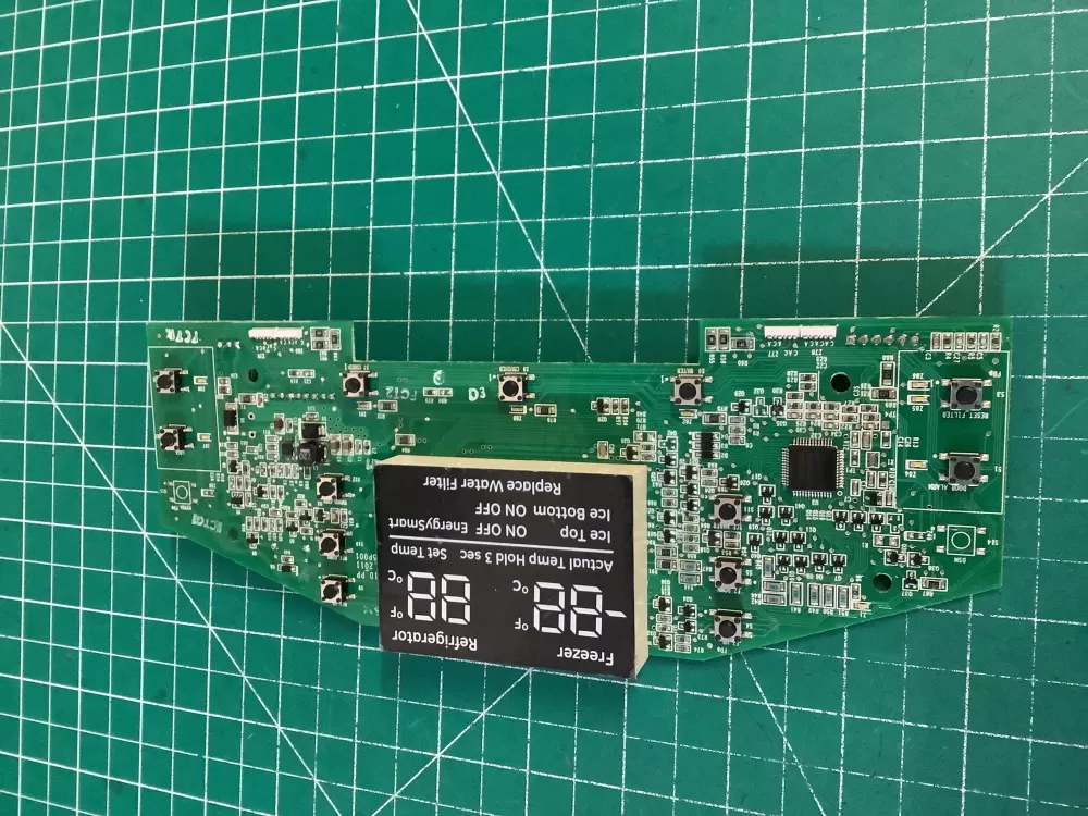 GE 100027 Refrigerator Control Board French Door Dispenser AZ227904 | NR195