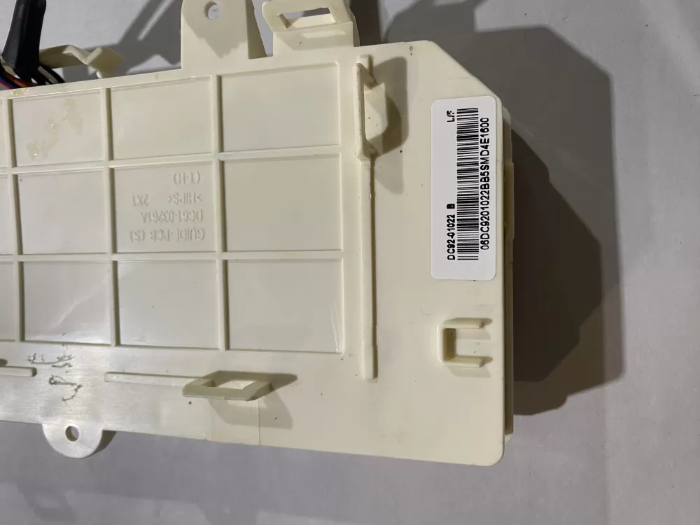 Samsung DC92 01022B DC9201022B Washer Control Board AZ191393 | BKV877