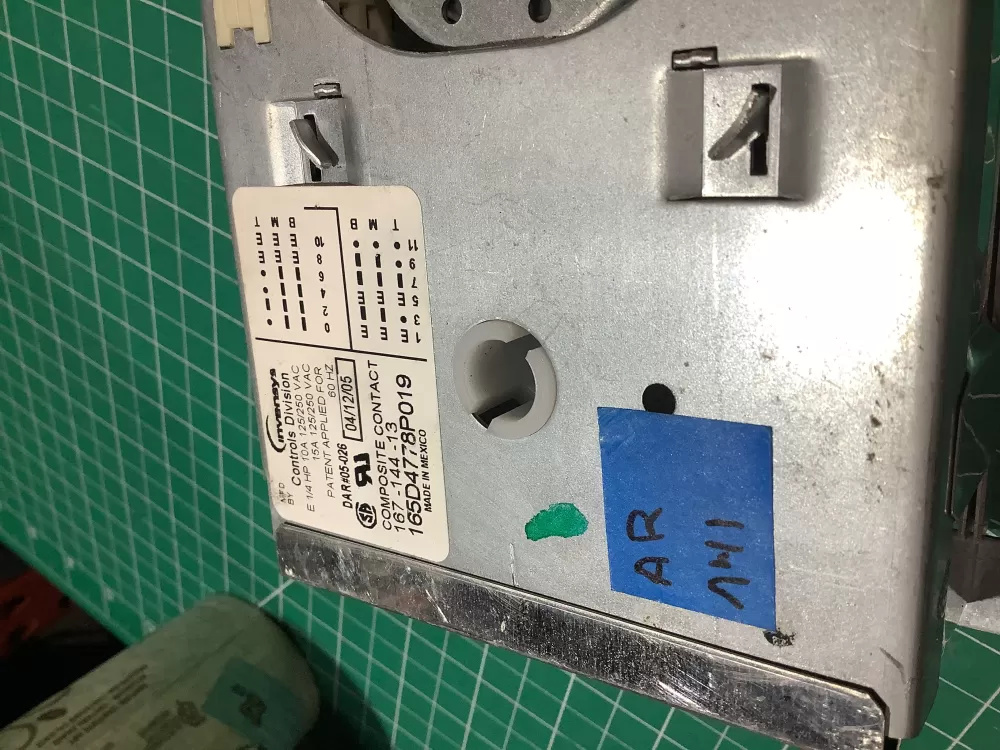 GE 165D4778P019 Dishwasher Timer AZ179705 | AR141