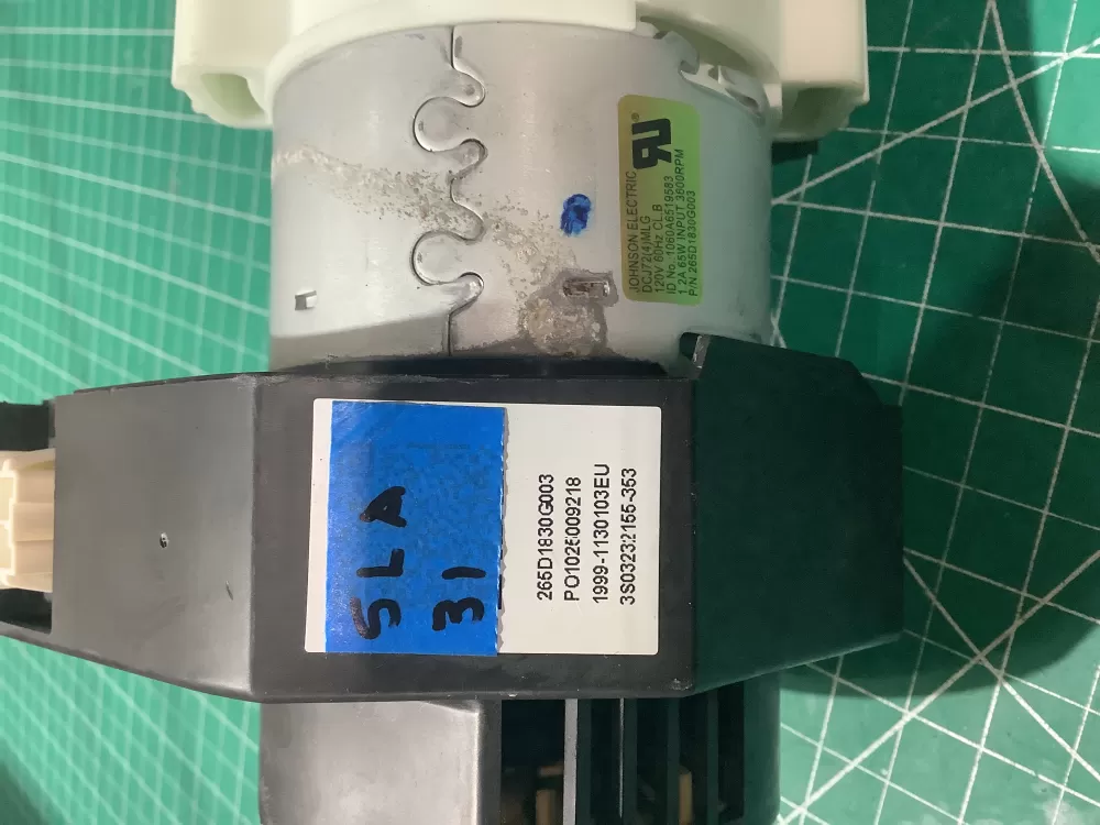 GE 265D1830G003 WD26X22285 Dishwasher Circulation Pump Motor AZ191151 | SL31