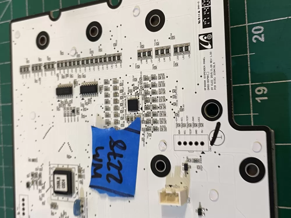 Samsung DA92-00758B Refrigerator Dispenser Display Module AZ206814 | Wm2278