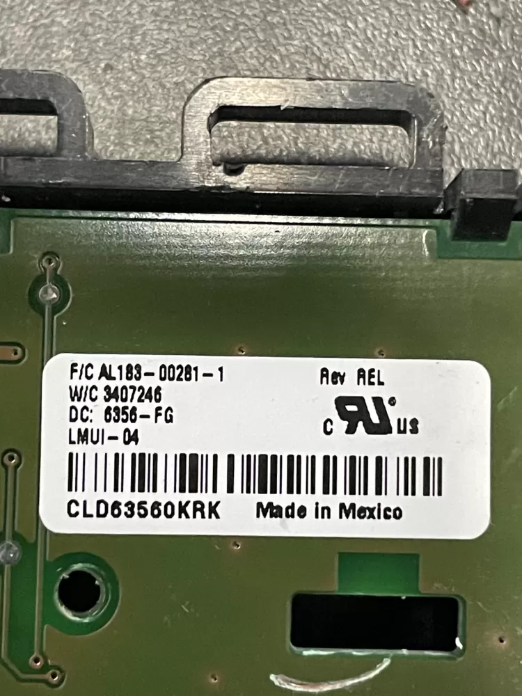 Kenmore 3407246 Washer Control Board AZ20622 | WMV234