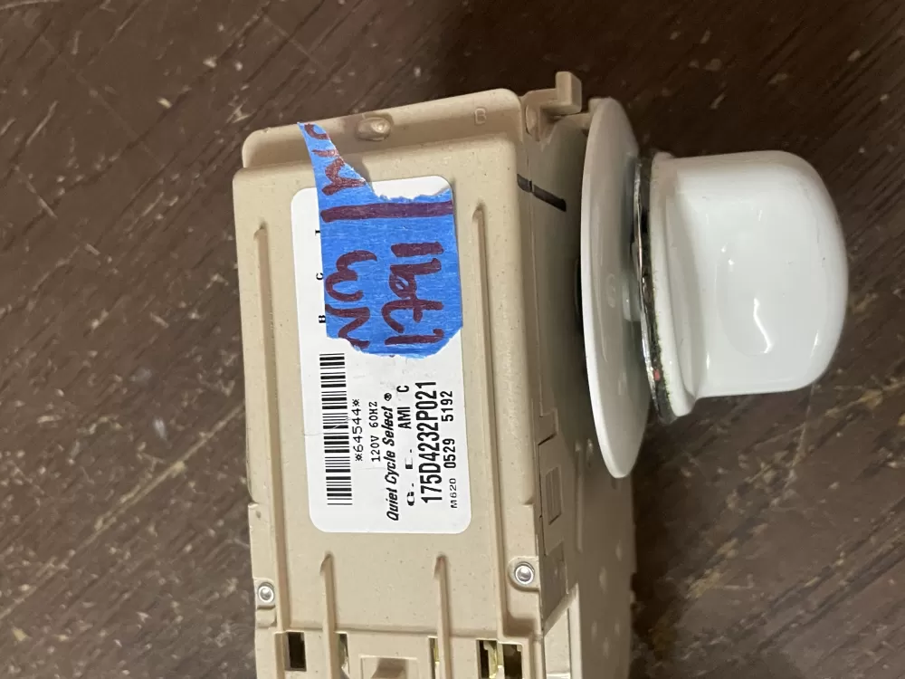 GE 175D4232P021 WH12X10255 Washer Timer AZ48910 | Wm1791