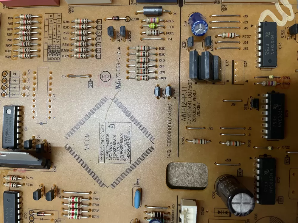 Samsung DA92 00384J DA9200384J Refrigerator Control Board AZ18569 | KM1521