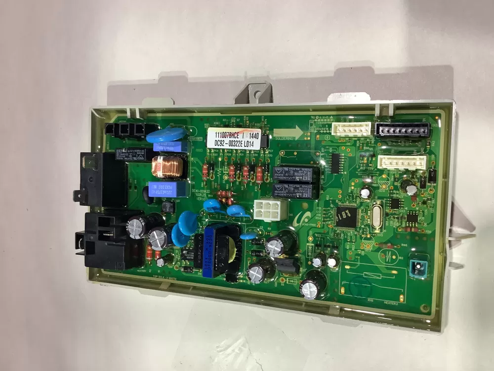 Samsung DC92-00322E  DC92-00160A Dryer Electronic Control Board