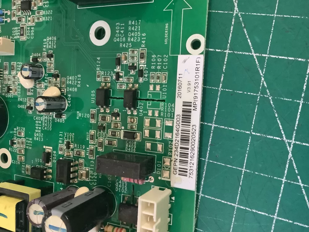 GE WE22X35978 AP7211612 234D2315G003 Dryer Control Board AZ208089 | NR73