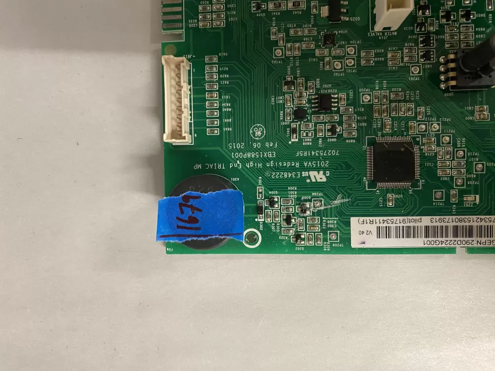 GE 290D2227G003 290D1525G002 WH18X26234 Washer Control Board AZ218129 | BK1679