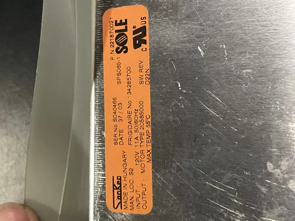 Frigidaire 221870021 Washer Control Board AZ26666 | WMV331