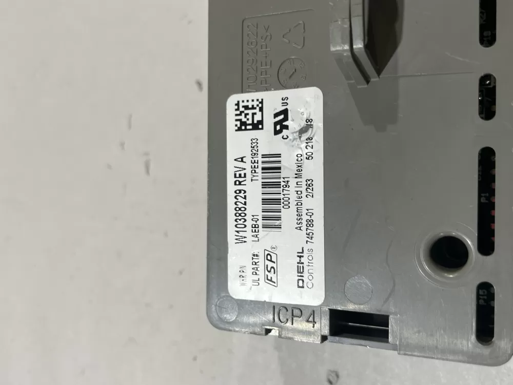 Whirlpool Maytag W10388229 WPW10388229 Washer Control Board AZ162523 | Wm181