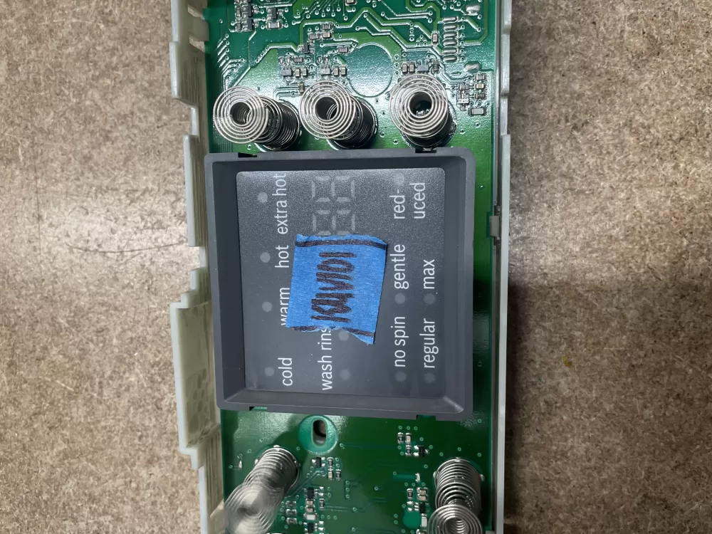 Bosch Siemens 5560009872 Washer UI Display Control Board AZ17846 | KMV101