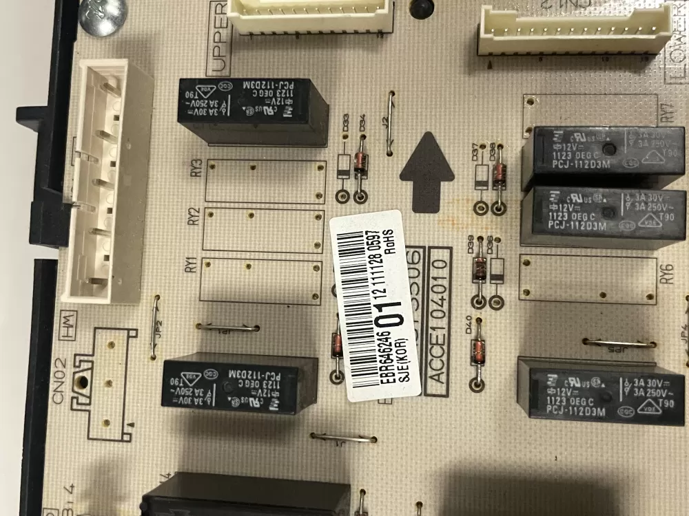 LG EBR64624501 EBR64624601 Range Control Board Relay Power AZ226551 | Wm1519