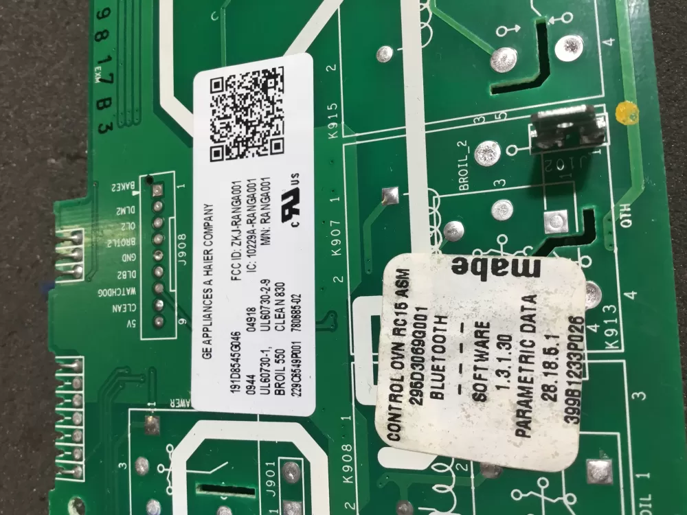 GE Oven 191D8545G076 789943-00 Control Board AZ94729 | NR98