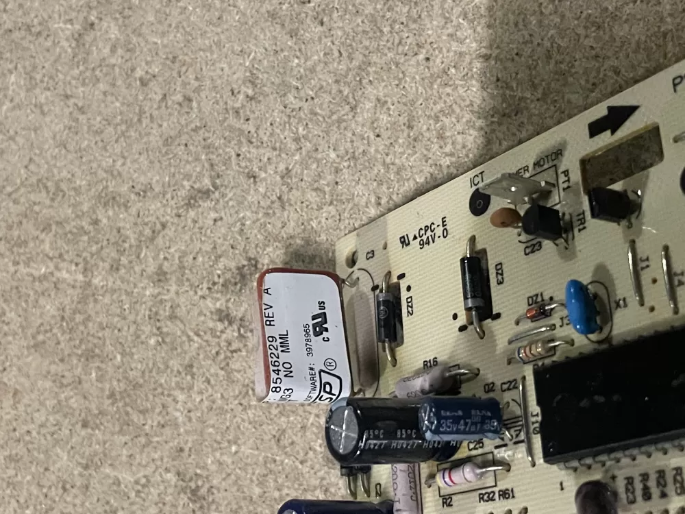 Whirlpool Kenmore 8546229 Dryer Control Board AZ26252 | KM151