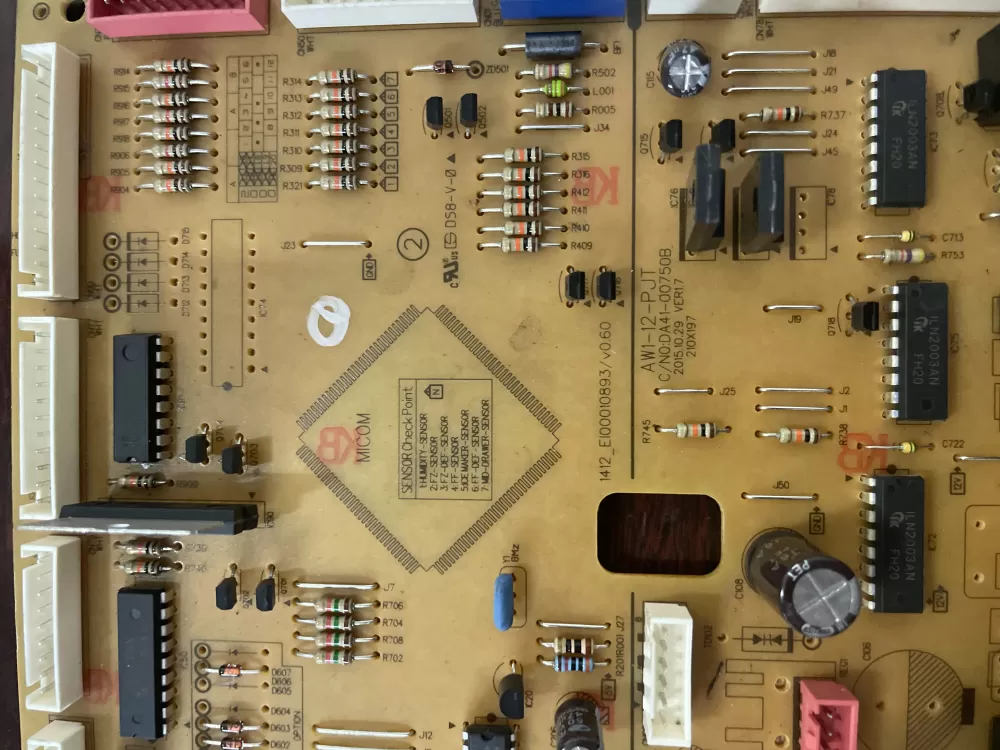 Samsung DA92 00384K Refrigerator Control Board AZ35733 | KM328