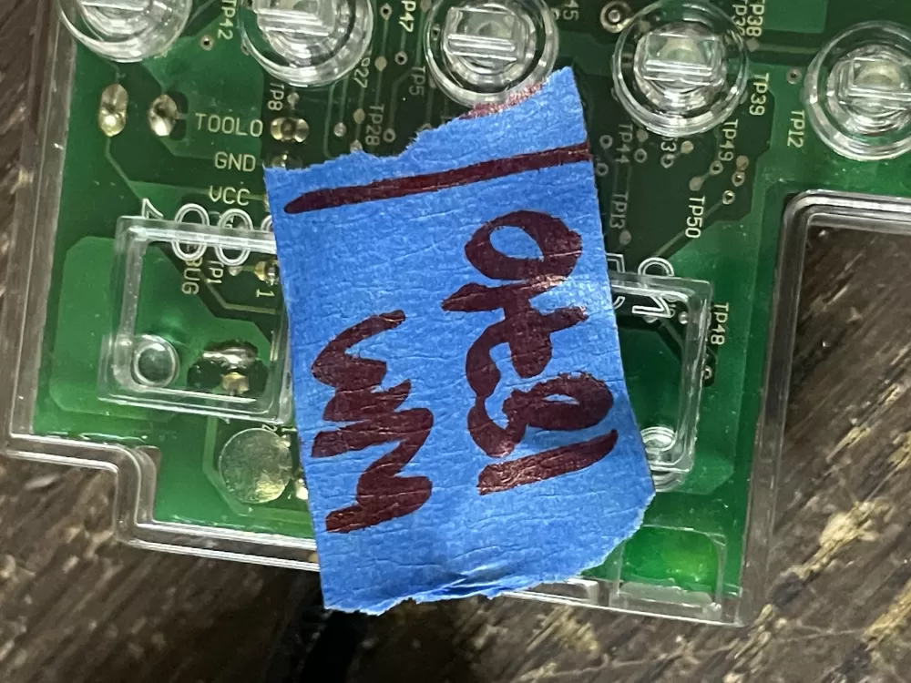 GE 234D2618G001 WE04X27284 Dryer Control Board AZ51728 | Wm1876