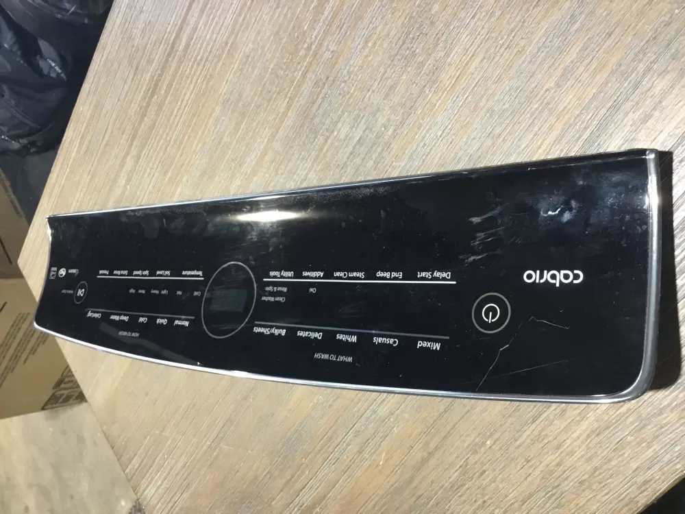 Whirlpool W10507937 Washer Control Panel