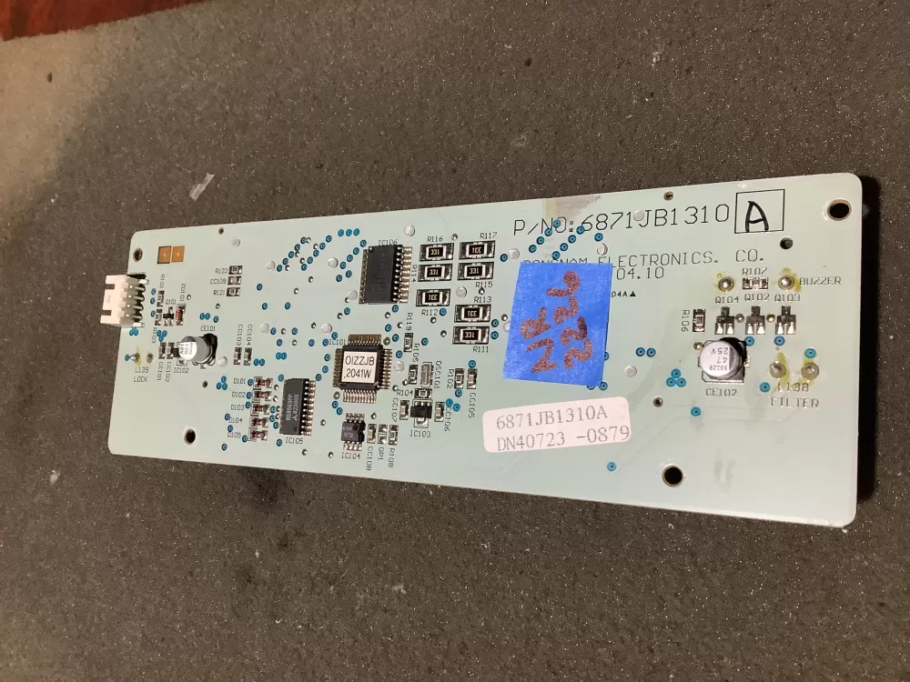 LG 6871JB1310A Refrigerator Dispenser Display Control Board AZ121182 | NR2226