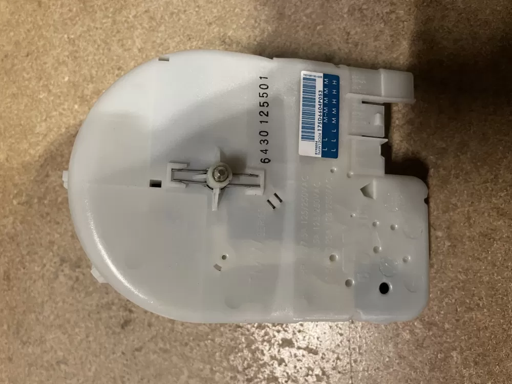 GE WH12X10527 175D6604P053 Washer Timer
