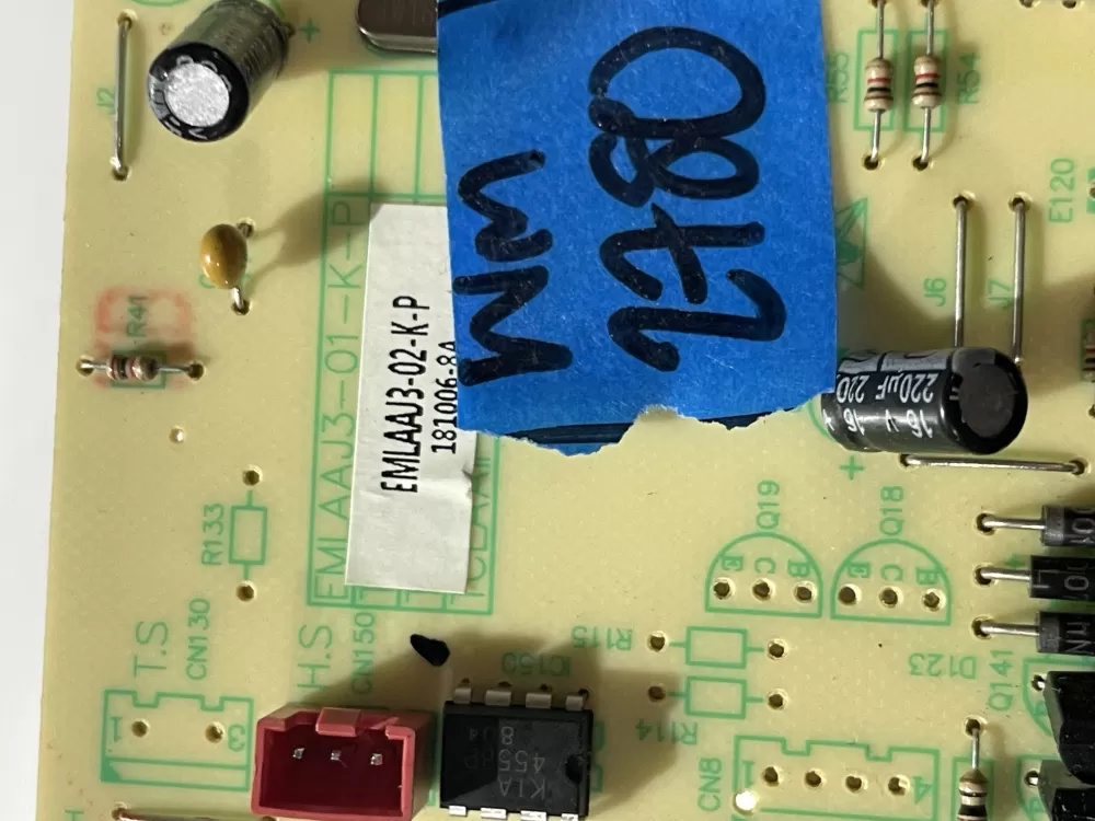 GE EMLAAJ3-01-K-P MD12011LH Microwave Control Board AZ199880 | Wm2780