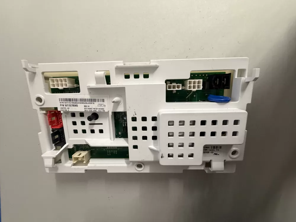 Whirlpool  KitchenAid  Roper  Estate W11578565 W11603810 PS16744838 Washer Control Board