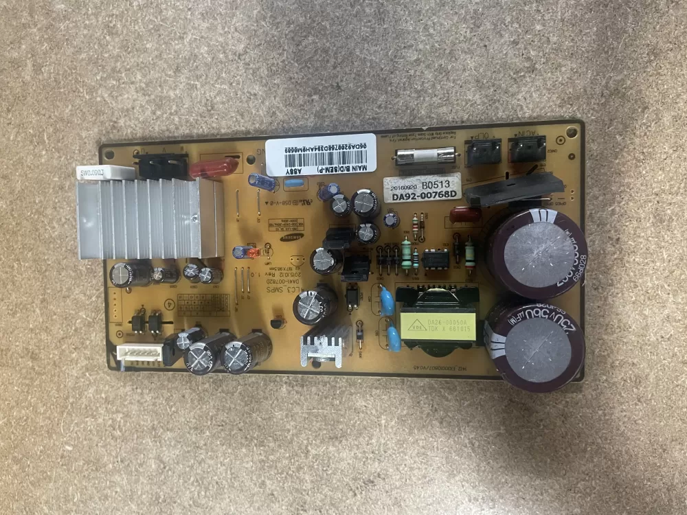 Samsung DA92-00768D Refrigerator Control Board Inverter
