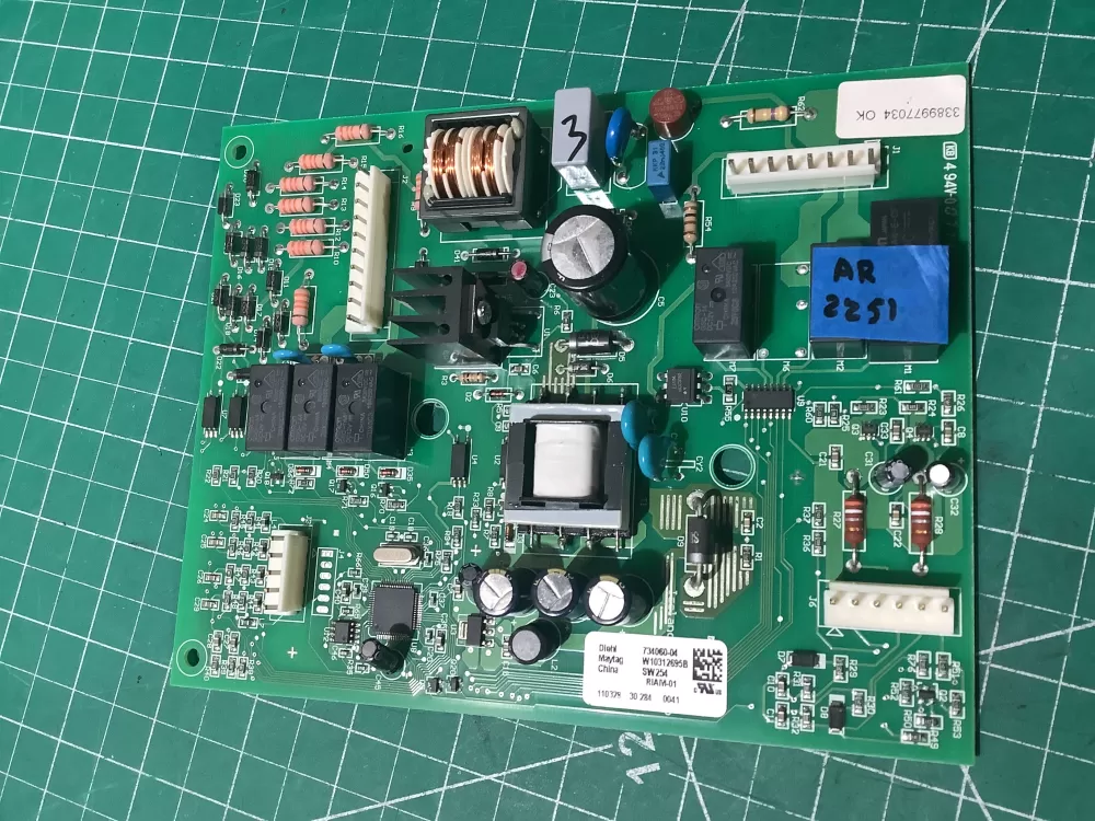 Whirlpool Maytag W10312695B Refrigerator Control Board AZ193150 | AR2251