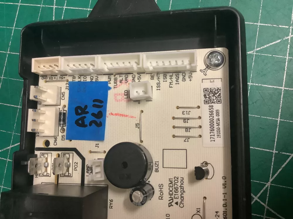 Samsung 17176000026658 Dishwasher Control Board AZ202211 | AR2611