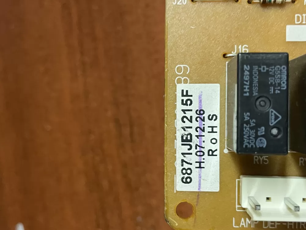 LG Kenmore AP4457386 6871JB1215A Refrigerator Control Board AZ94058 | Wm1700
