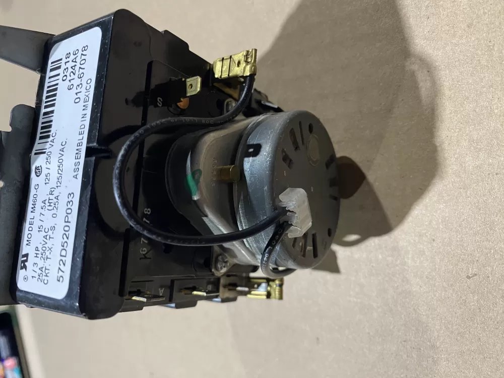 GE 572D520P033 WE4M334 Dryer Timer AZ68241 | BK1928