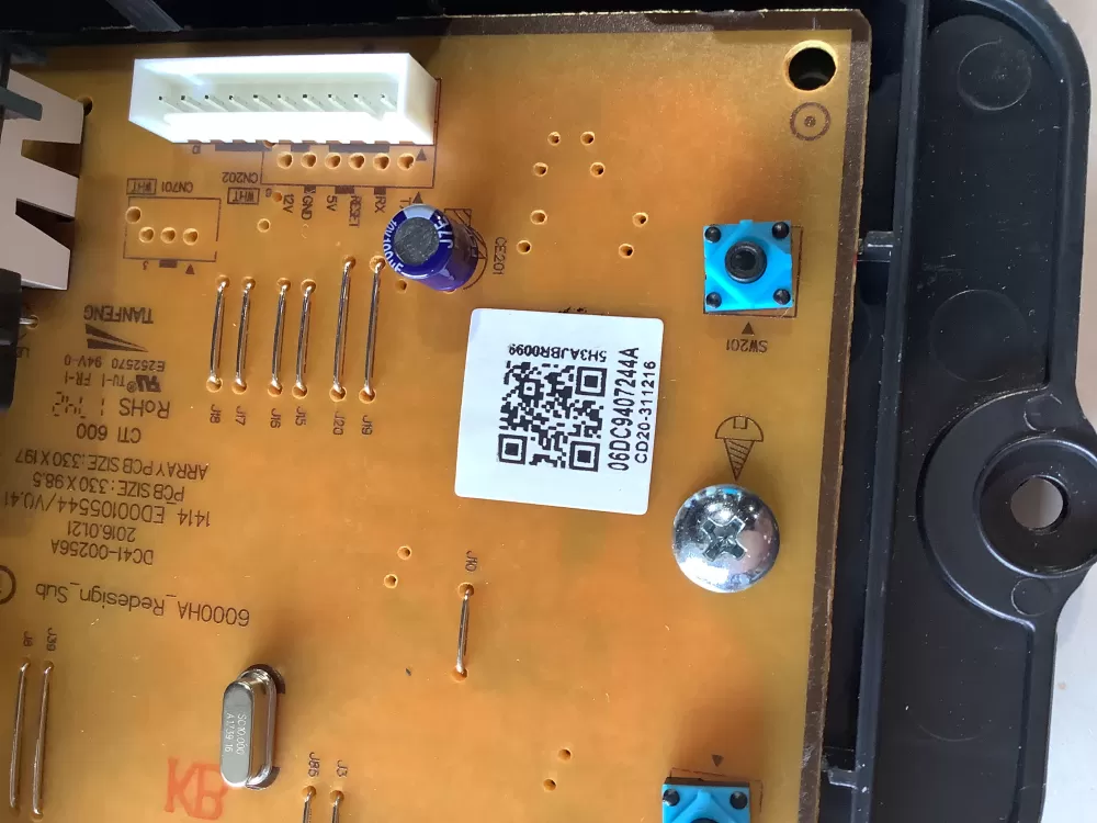 Samsung DC94 07244A Washer Control Board AZ143233 | ZC2409