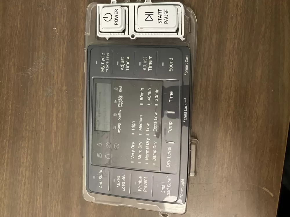 Samsung DC92-01607J  AP6243588  DC94-06643A  DC93-00376D  PS12084833 Dryer UI Control Board