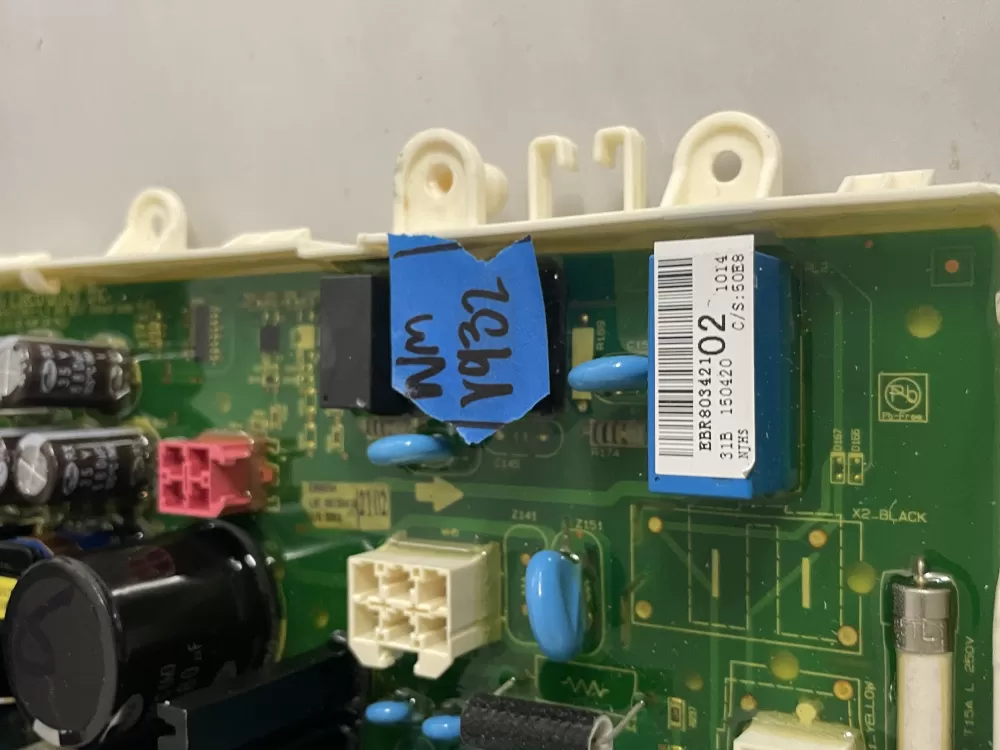 LG EBR80342102 Washer Control Board AZ210781 | Wmv932