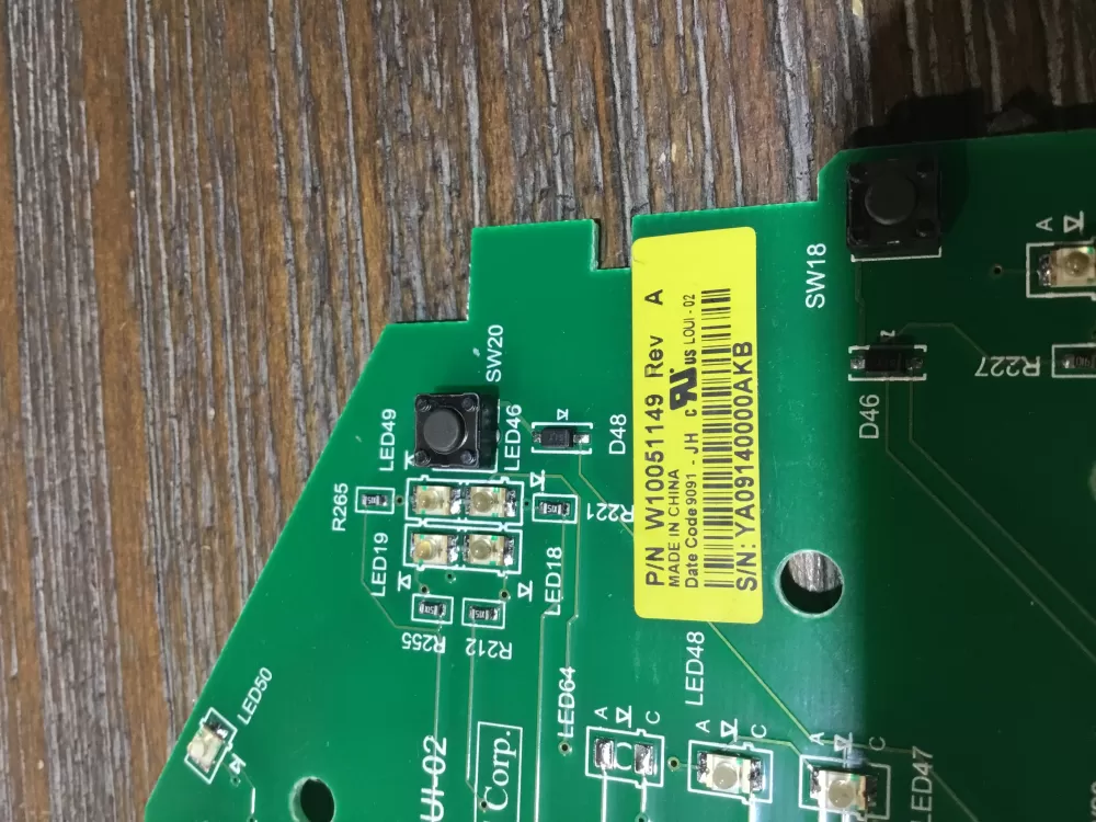 W10051149 WPW10051149 PS11748073 Washer Control Board AZ52470 | NR1839