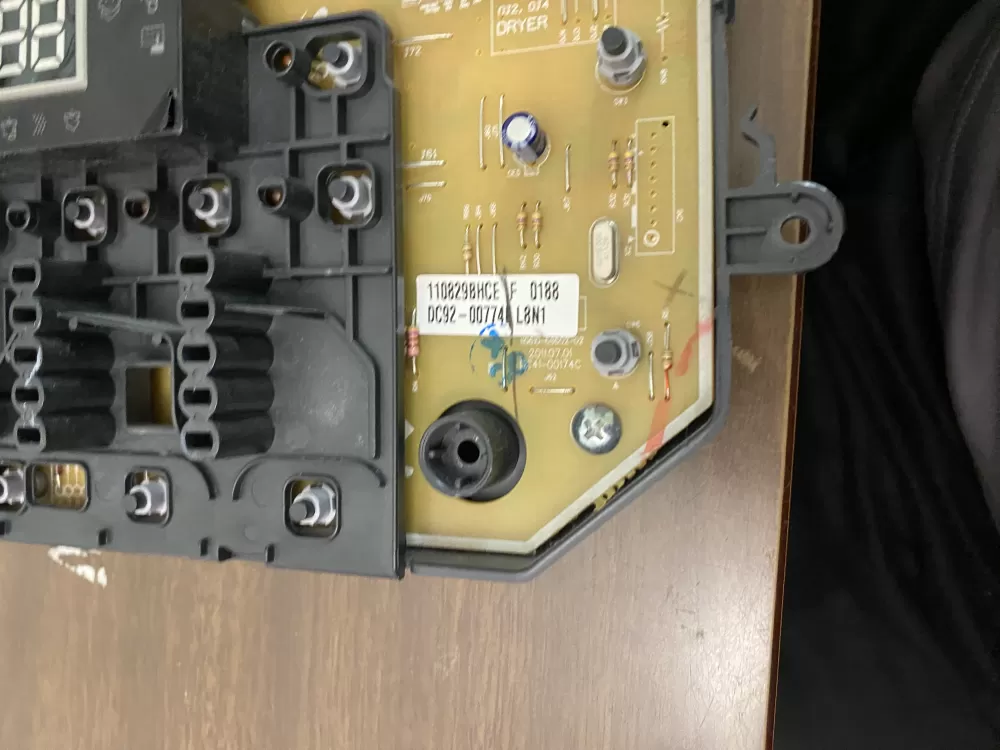 Samsung DC92 00774E Dryer Control Board AZ91600 | BK1550