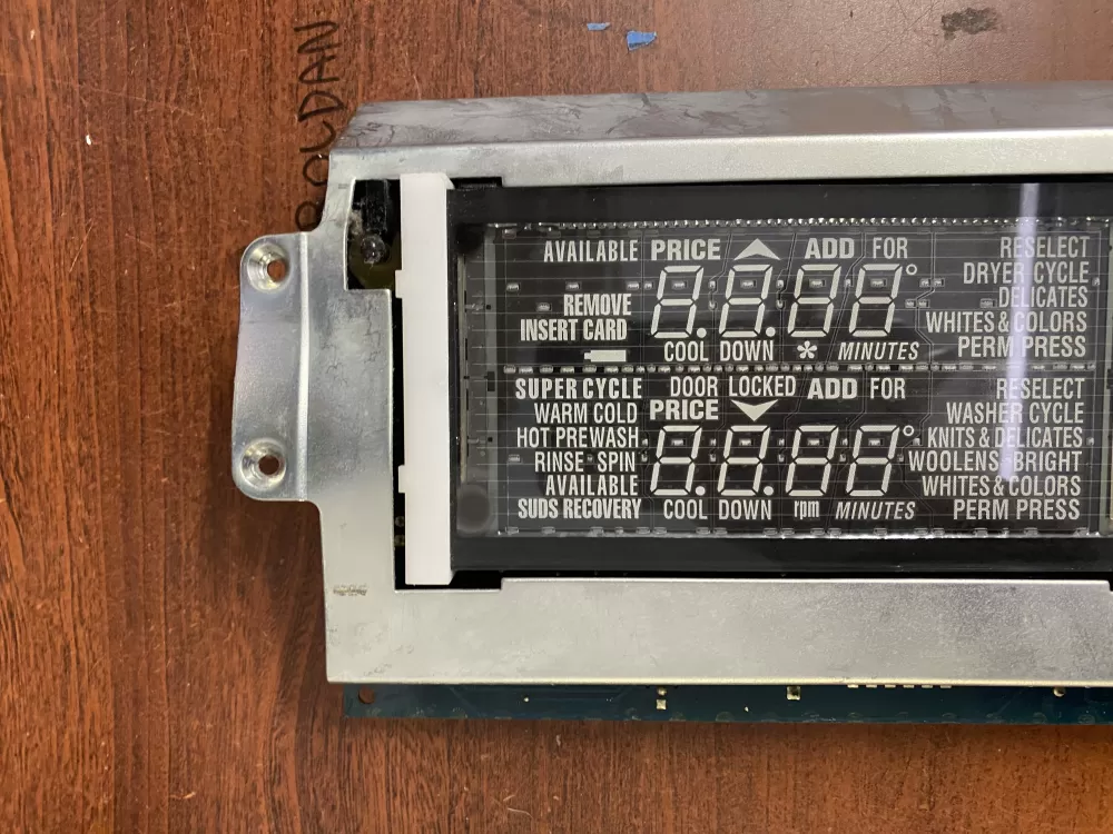 Maytag Commercial Gas Dryer Control Board UI LCD Display AZ98572 | BK1414