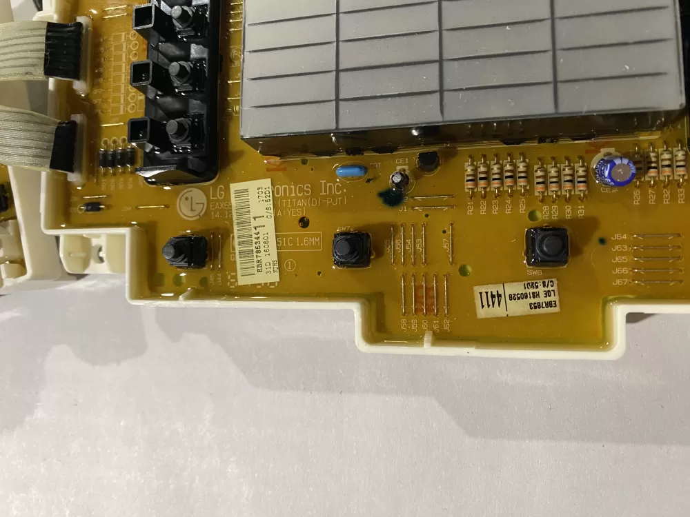 LG EBR78534411 Washer Control Board AZ191352 | BKV876