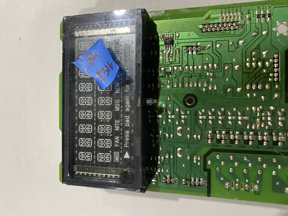 GE Samsung Microwave Control Board DE92-02445A WB27X11162 AZ131608 | BK2316