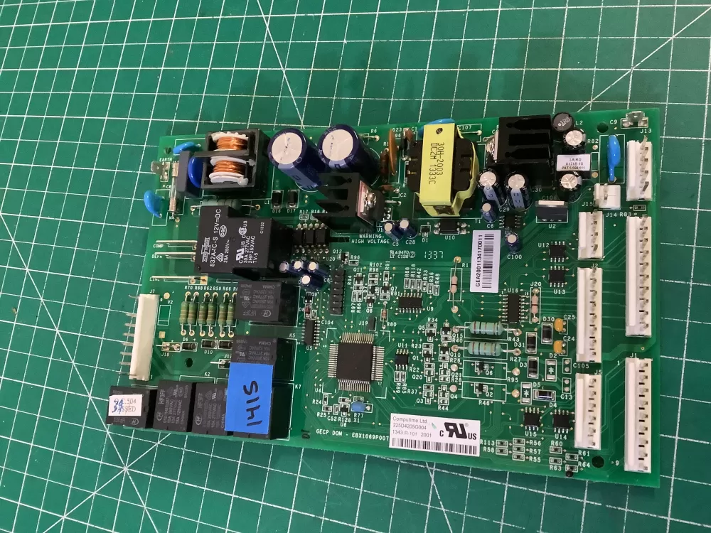 GE 225D4205G004 EBX1069P007 Refrigerator Control Board AZ191605 | NR1415
