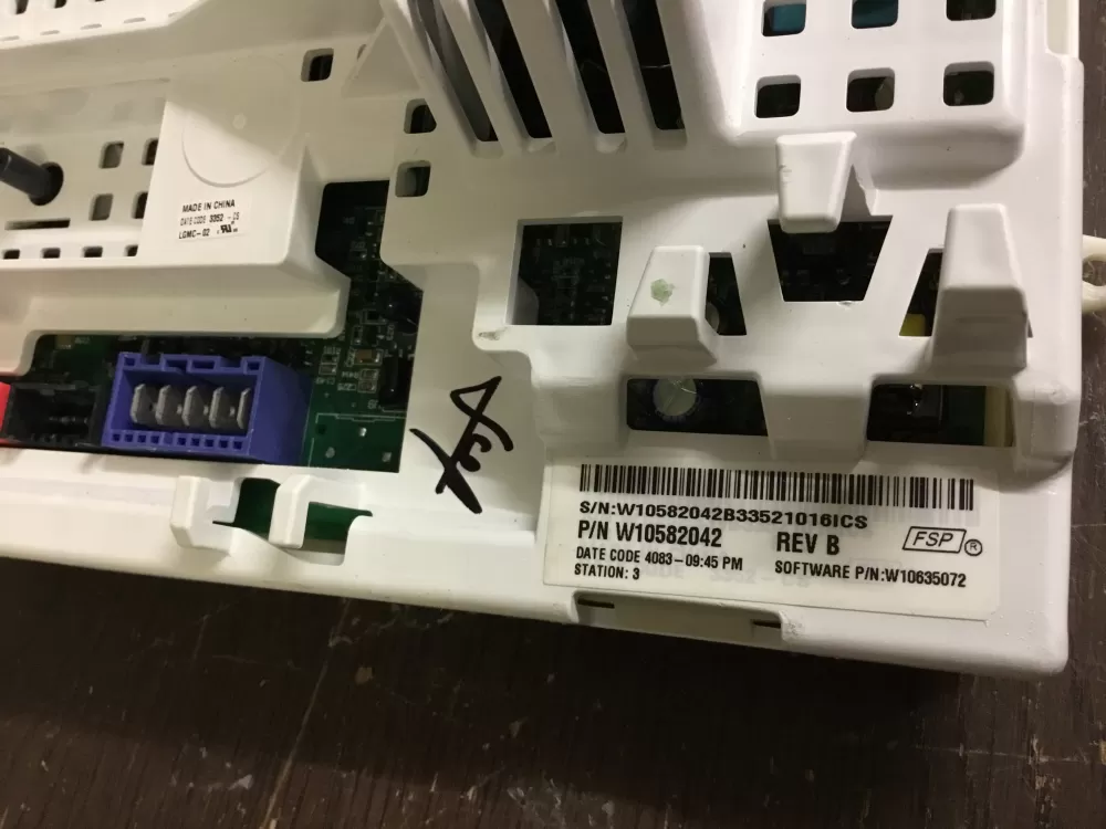 Whirlpool AP5803402 W10582042 PS8768793 Washer Control Board AZ6280 | NR475