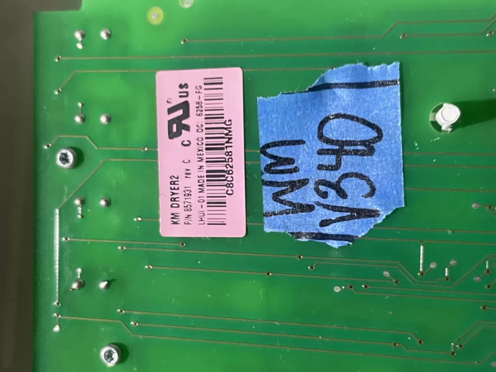 Whirlpool Kenmore 8571931 Dryer Control Board Rev AZ134463 | Wmv340
