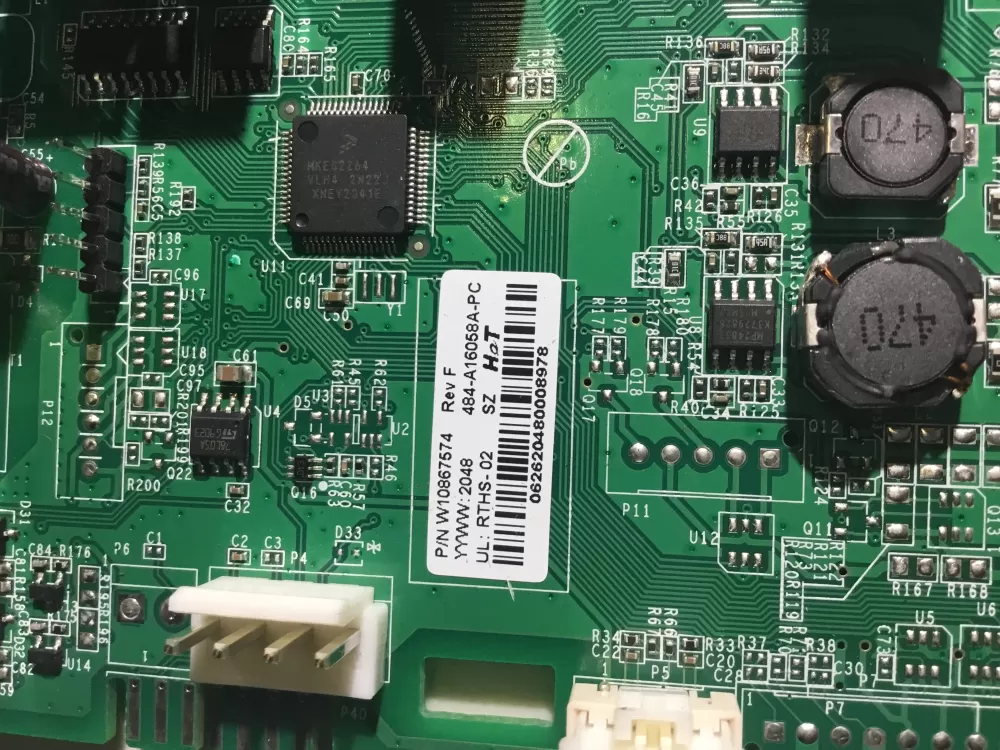 Whirlpool Refrigerator Electronic Control Board W10867574 AZ37606 | NR1415