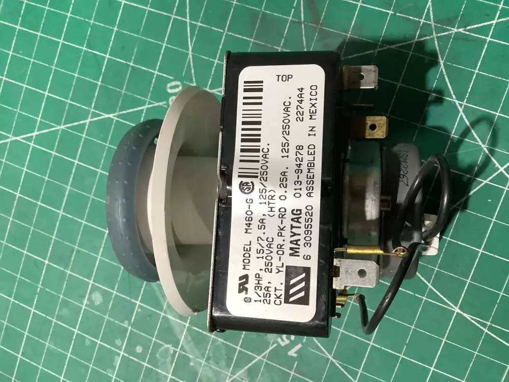Whirlpool Maytag 013 94278 M460 3095520 1255b4 Dryer Timer AZ196698 | AR712
