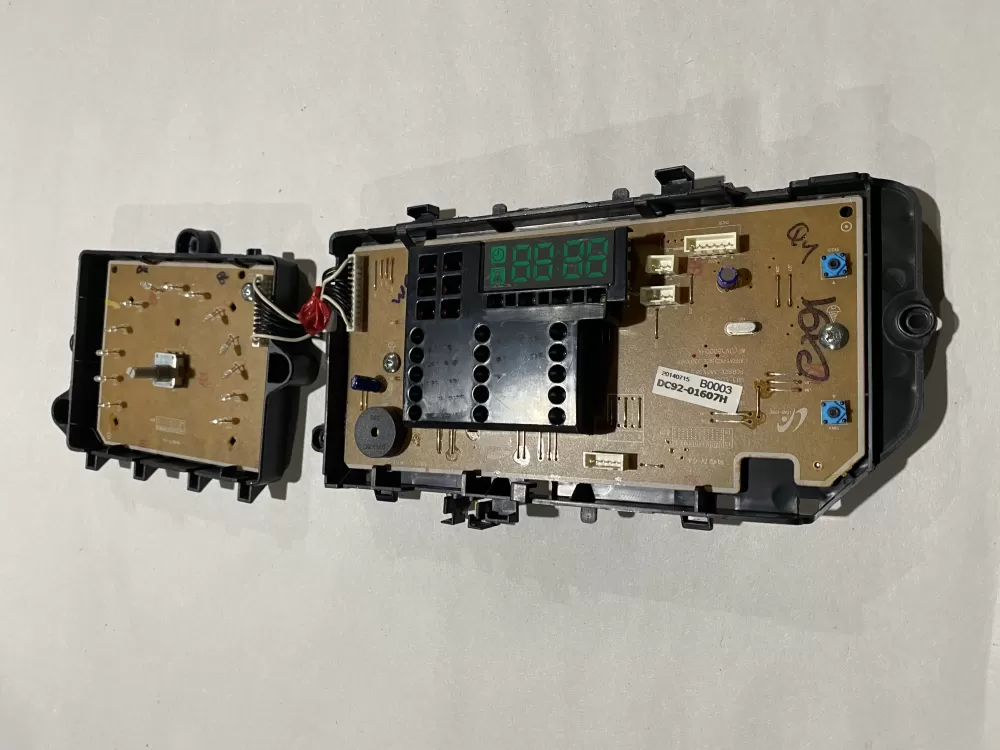 Samsung DC92-01607H DC9201607H Dryer Control Board Interface