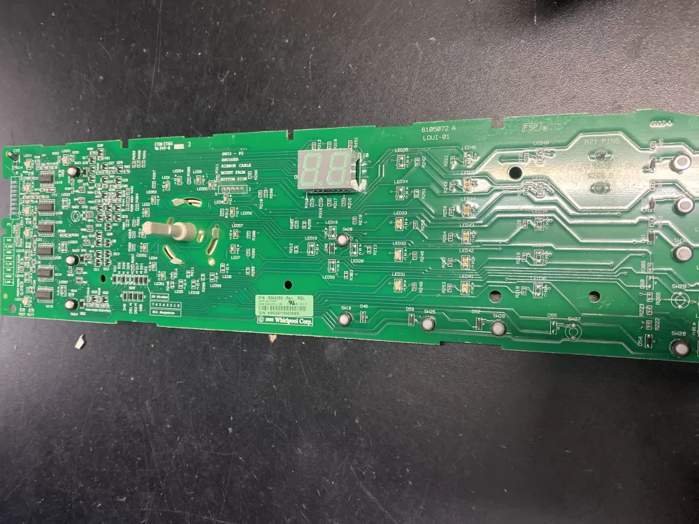 Whirlpool Kenmore Roper 280157 280157R Dryer Control Board AZ12366 | BK1027