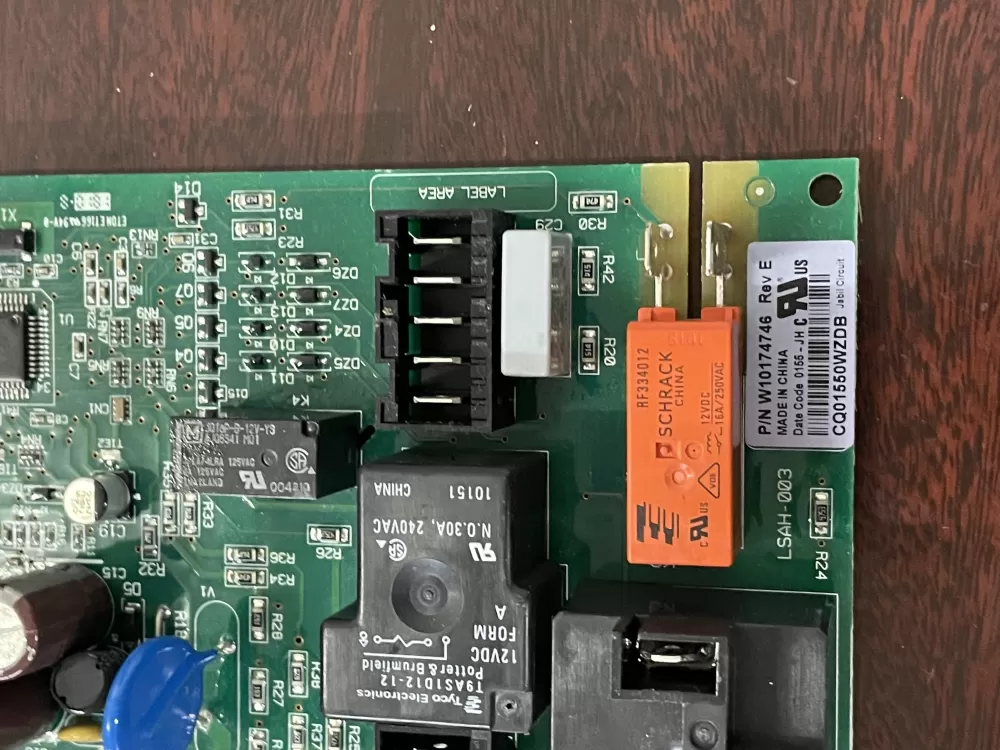 Maytag  Whirlpool  Kenmore WPW10174746  AP6016287  W10174746  1546524  PS11749573  W10177388  W10182365  W10182365R Dryer Control Board