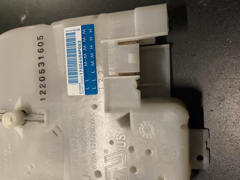 GE WH12X10527 175D6604P053 Washer Timer AZ25661 | BK117
