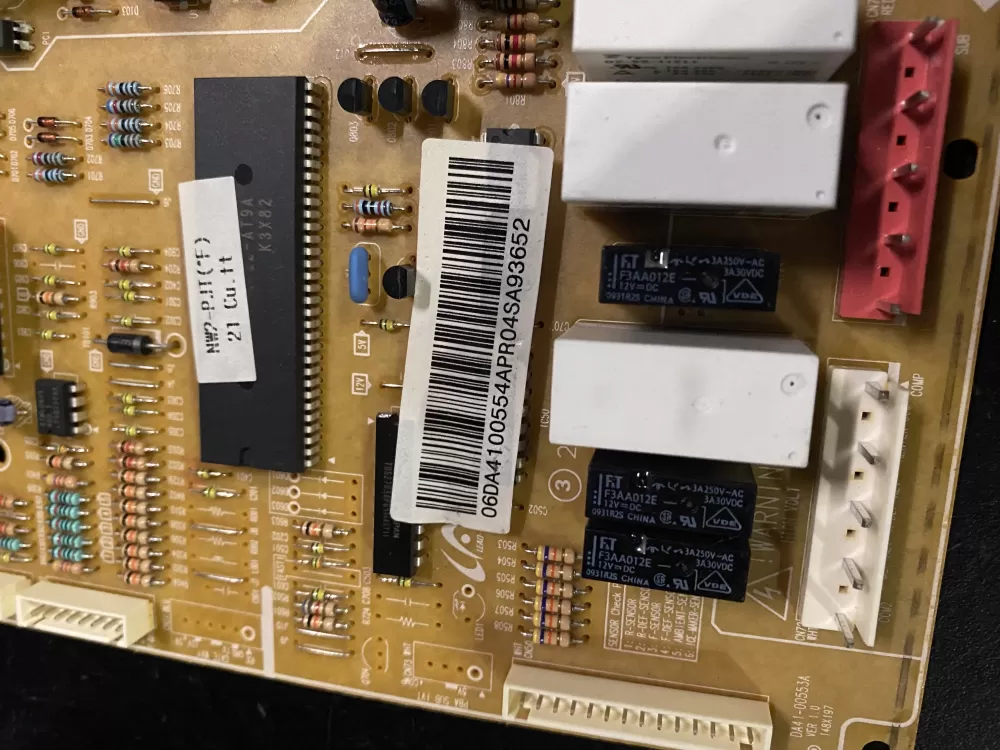 Samsung DA41 00554A Refrigerator Control Board AZ26315 | BK136